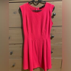 Hot Pink Dynamite Fit and Flare Dress- Size S